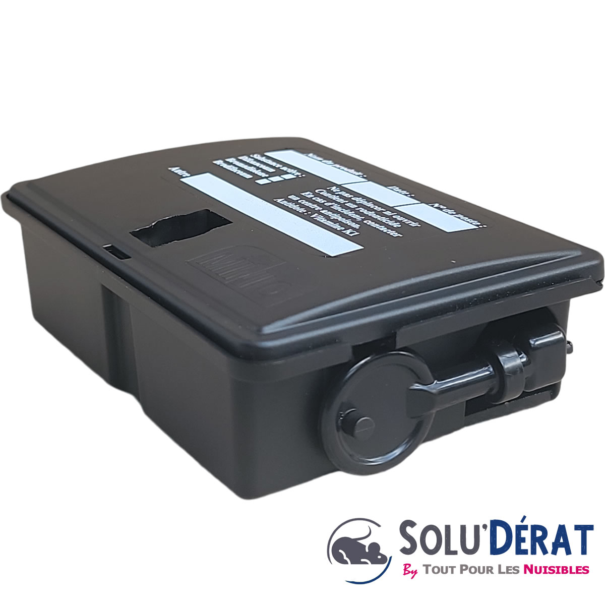 Poste souris minio - profil