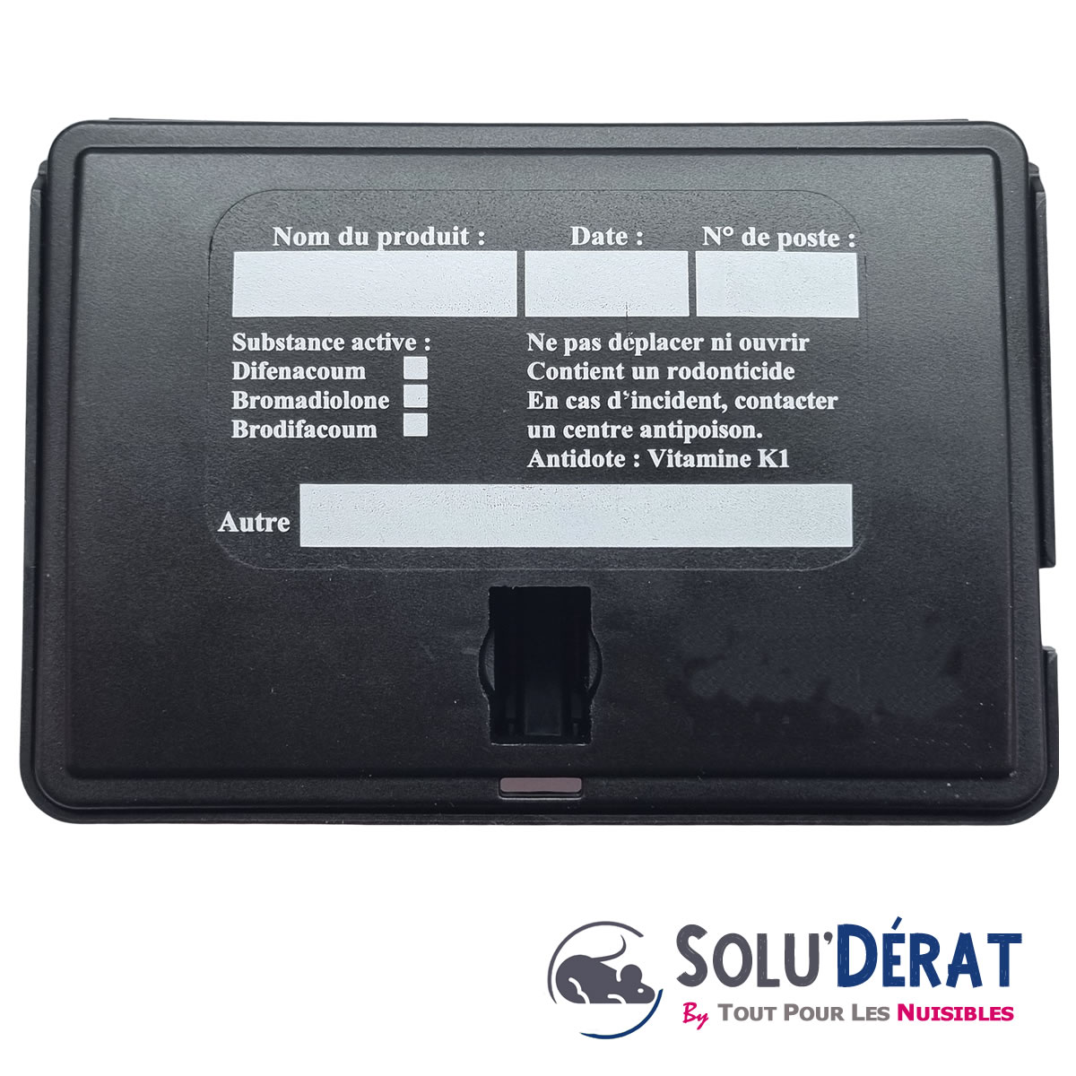 Poste souris minio - face