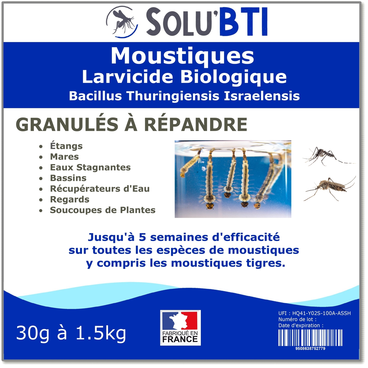 moustique solubti larvicide anti moustiques et tigre