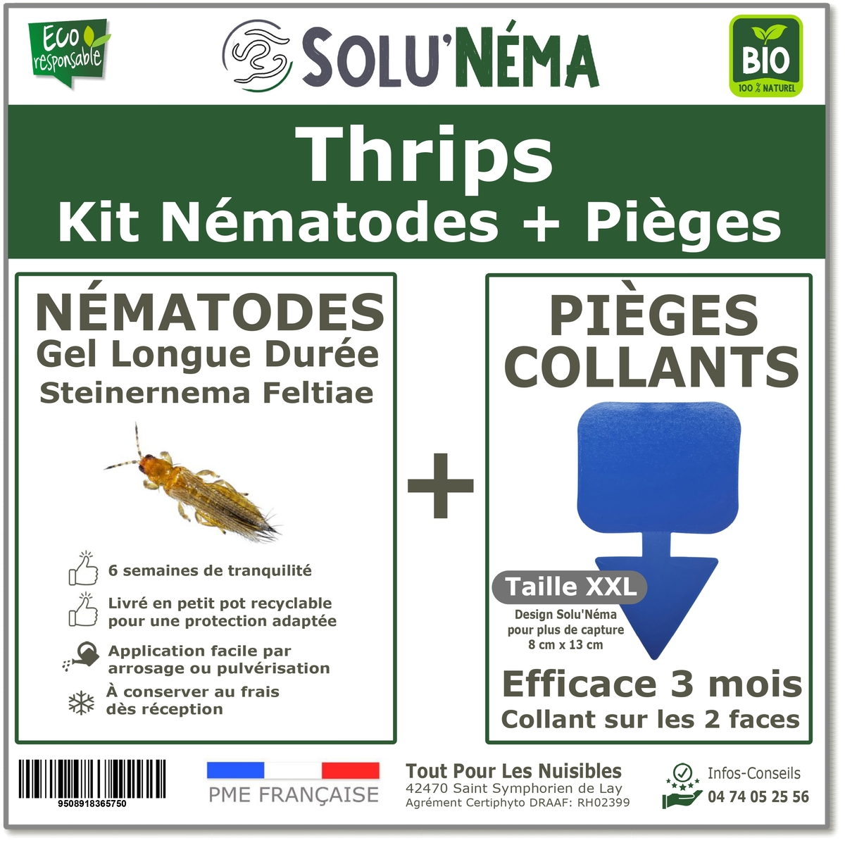 Kit Thrips Nématode + piège