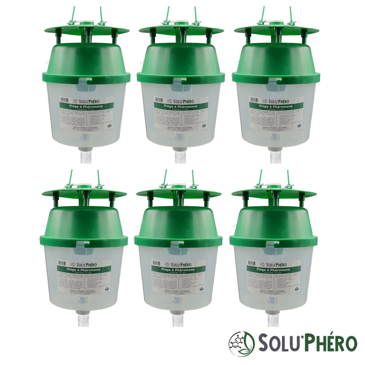 SOLU’PHÉRO - Lot de 6 pièges