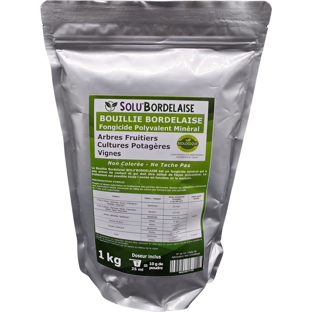 SOLU'BORDELAISE  sachet 1kgface avant