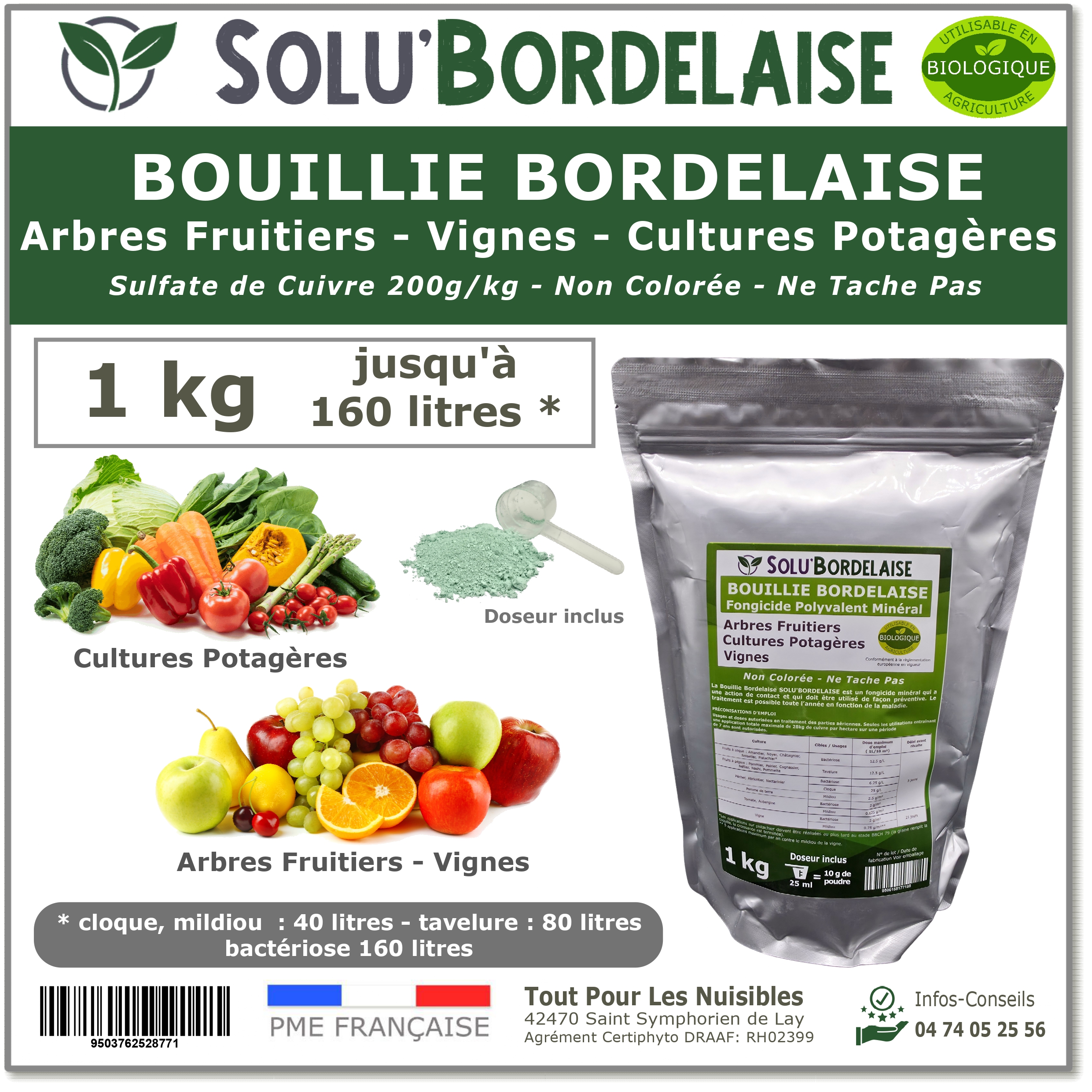 SOLU'BORDELAISE  sachet 1kg