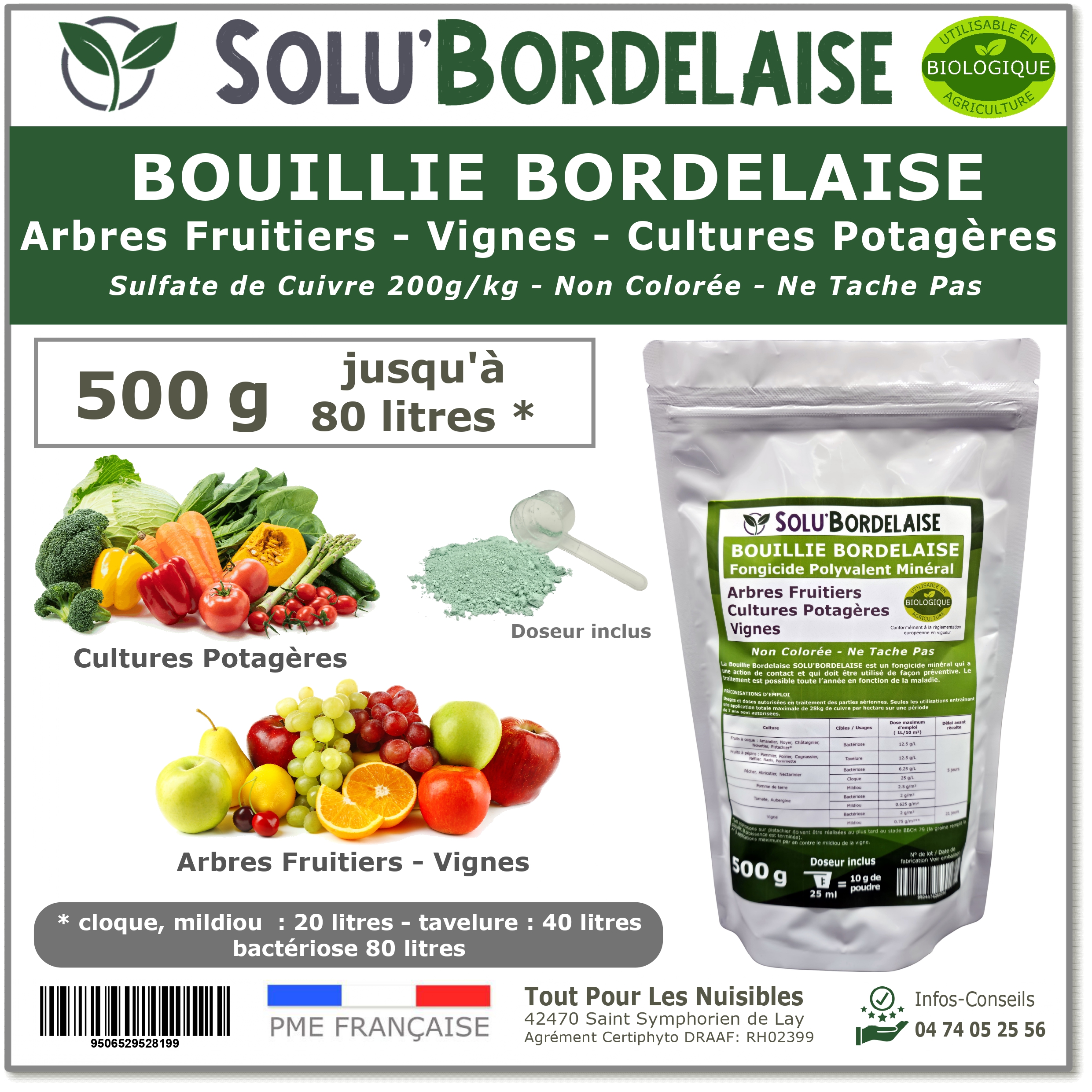 SOLU'BORDELAISE  sachet 500g