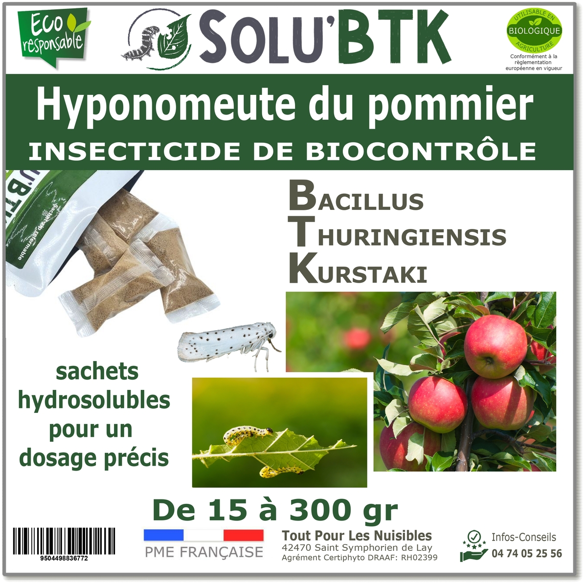 SoluBtk, Hyponomeute du Pommier