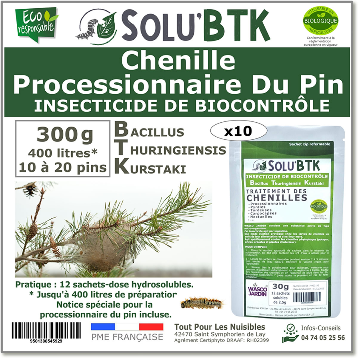 SOLU'BTK Processionnaire du pin 300g