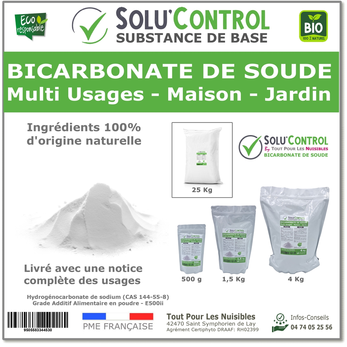 Bicarbonate de soude SOLU'CONTROL