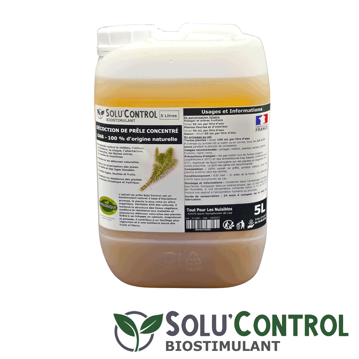 Décoction de Prêle UAB 5L