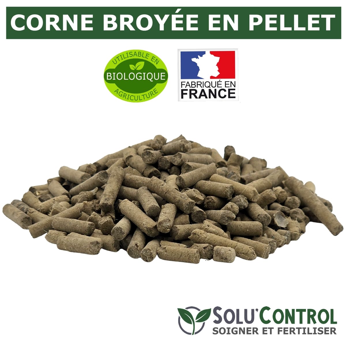 Corne Broyée en Pellet