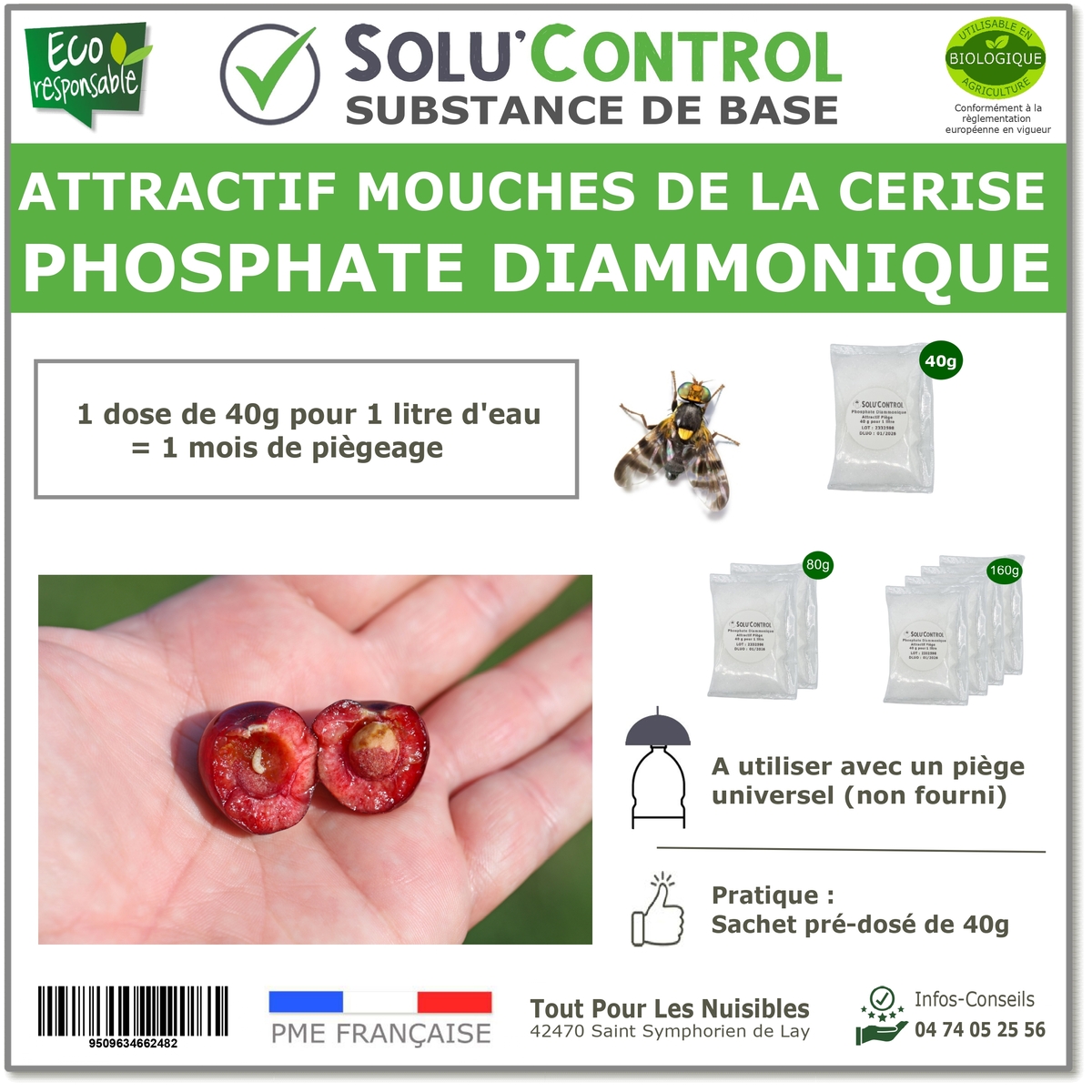 Master phosphate diammonique Mouche de la cerise