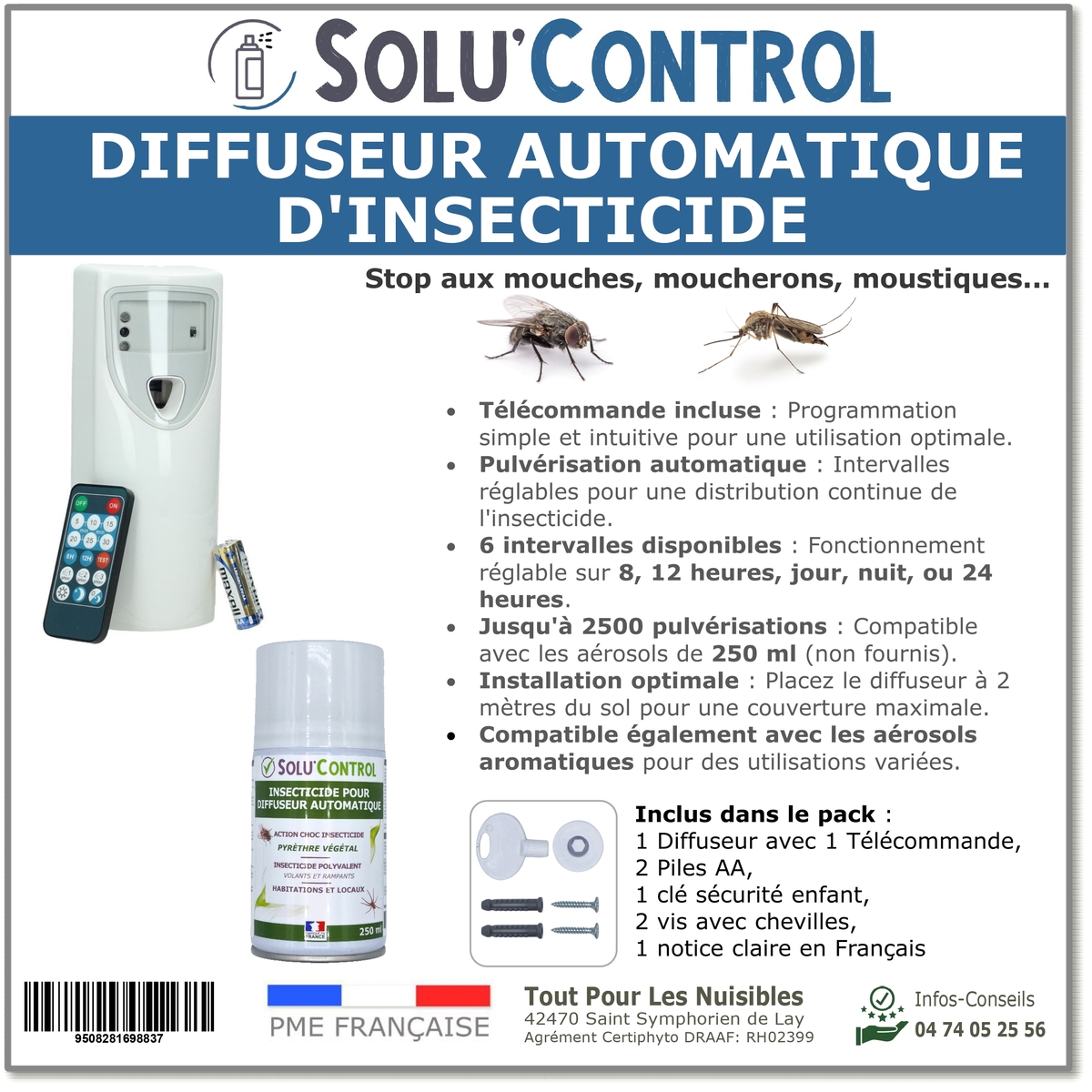 Diffuseur automatique master