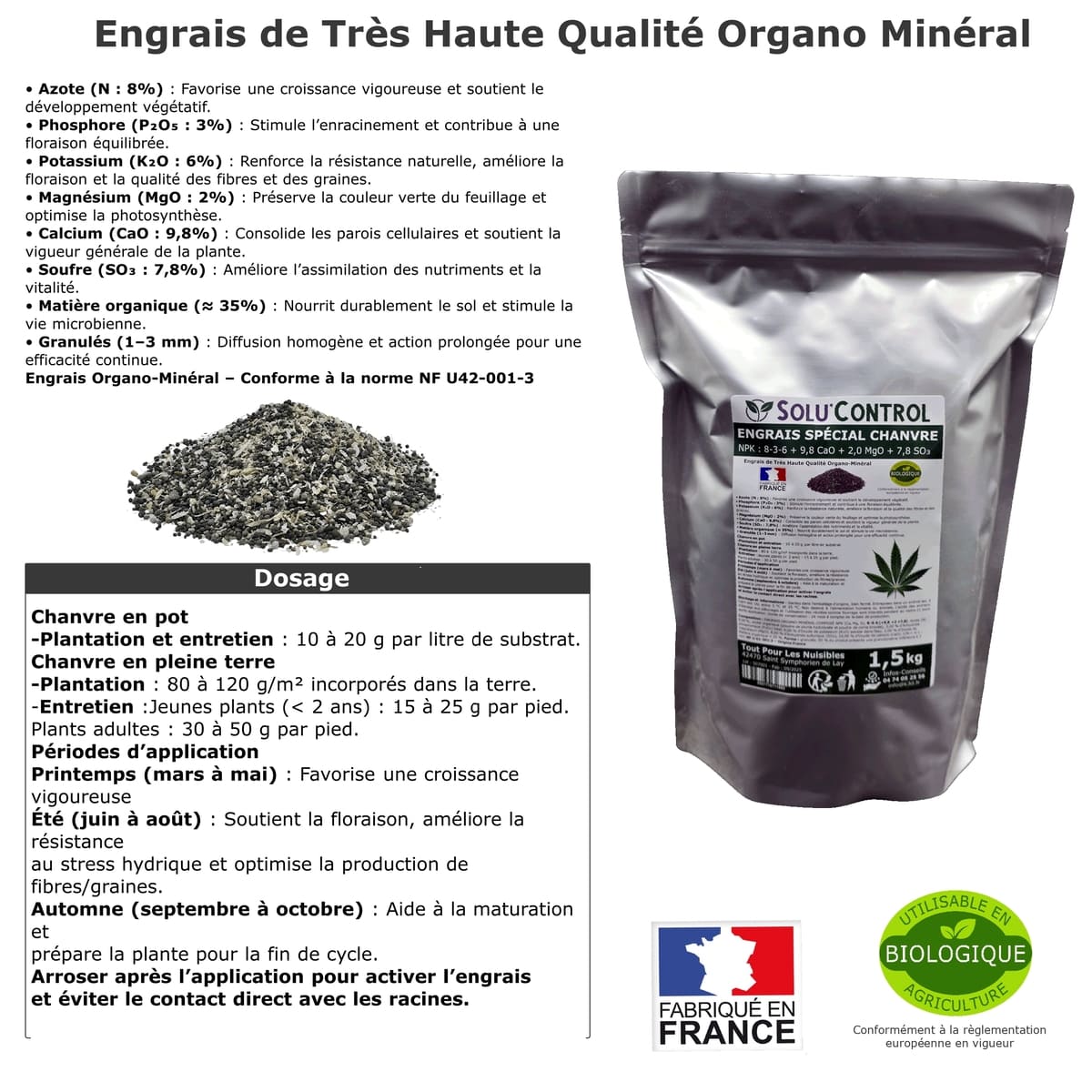 Information NPK 1,5kg