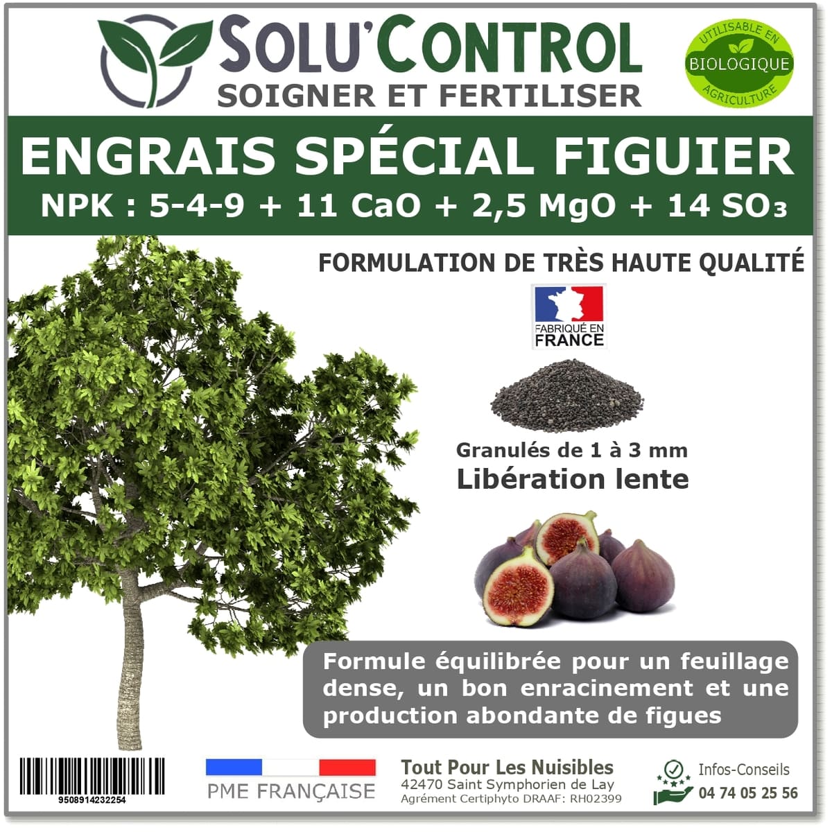 Engrais Figuier SOLU'CONTROL