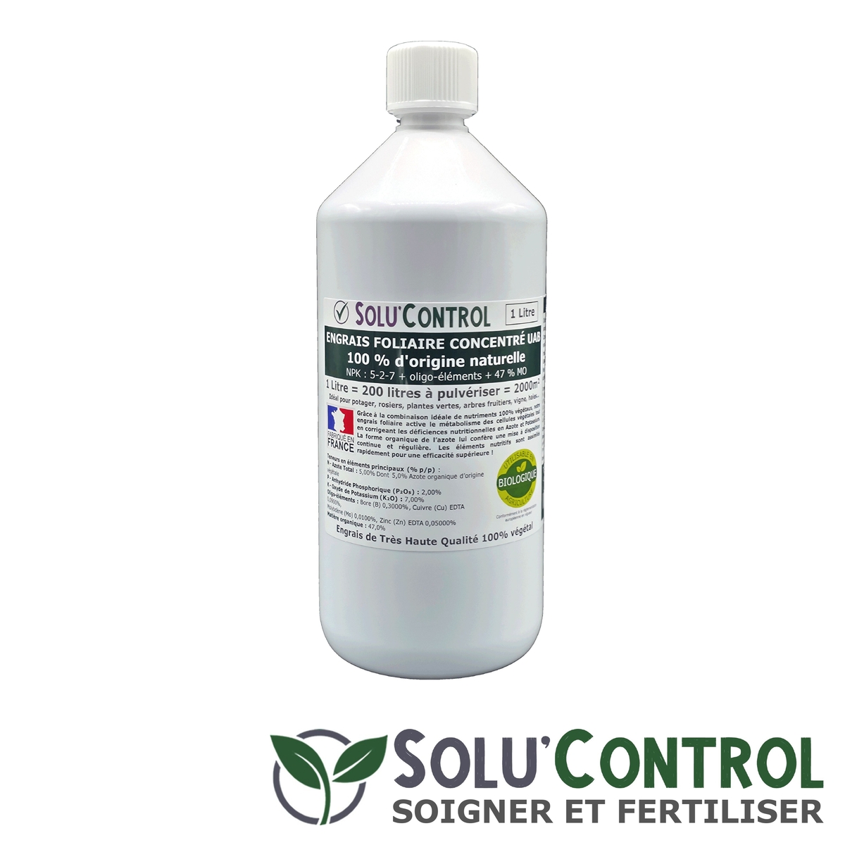 Flacon 1L engrais foliaire