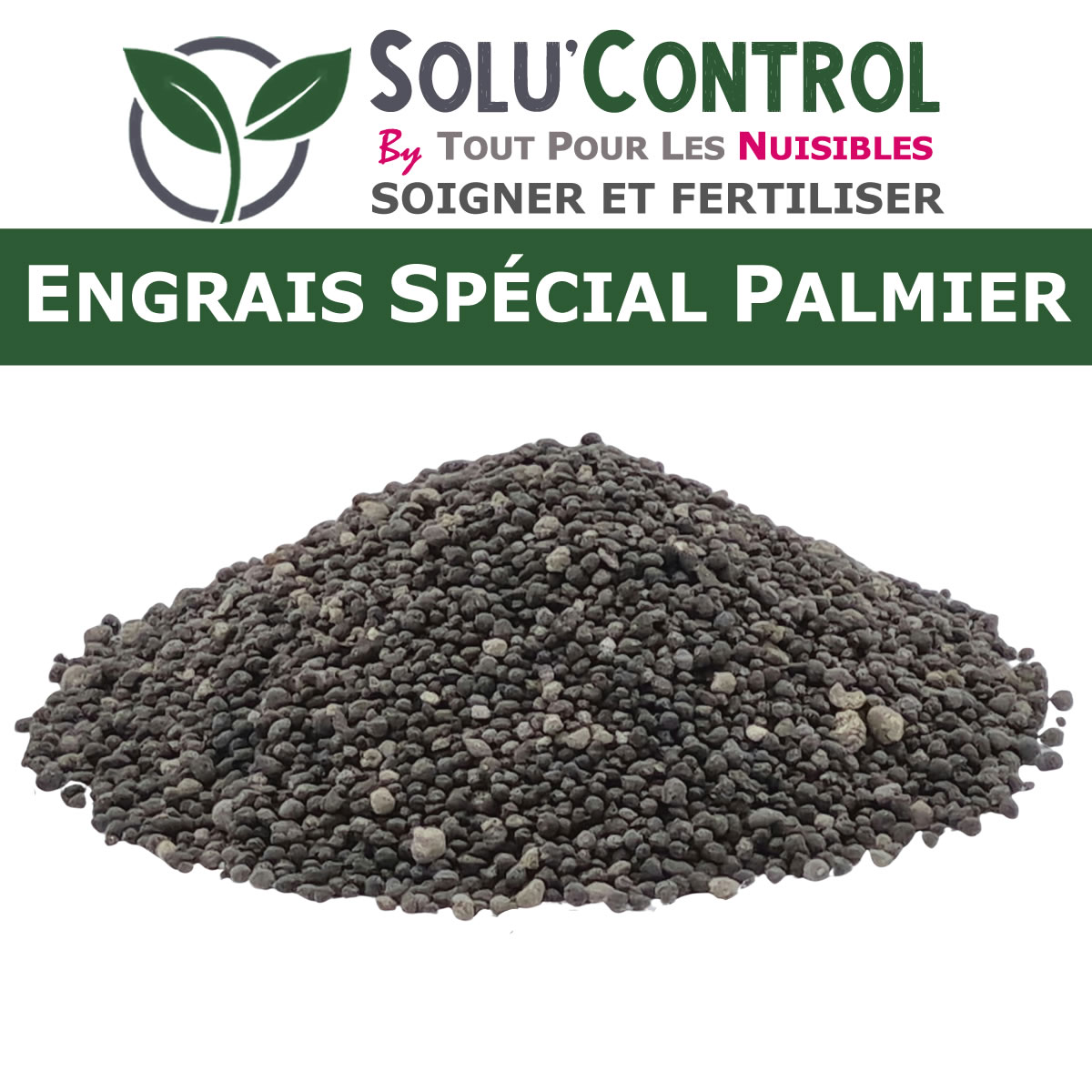 Engrais granulés palmier, Solu'control