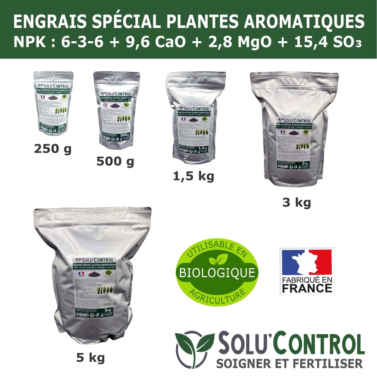 MASTER Engrais Plantes aromatiques SOLU'CONTROL
