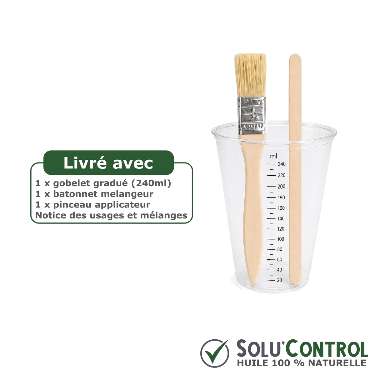 Huile de Cade Pure et Concentrée – Accessoires