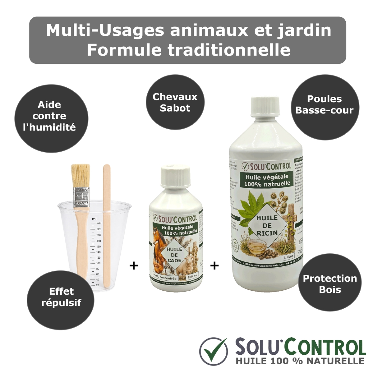 Huile de Cade - Usages