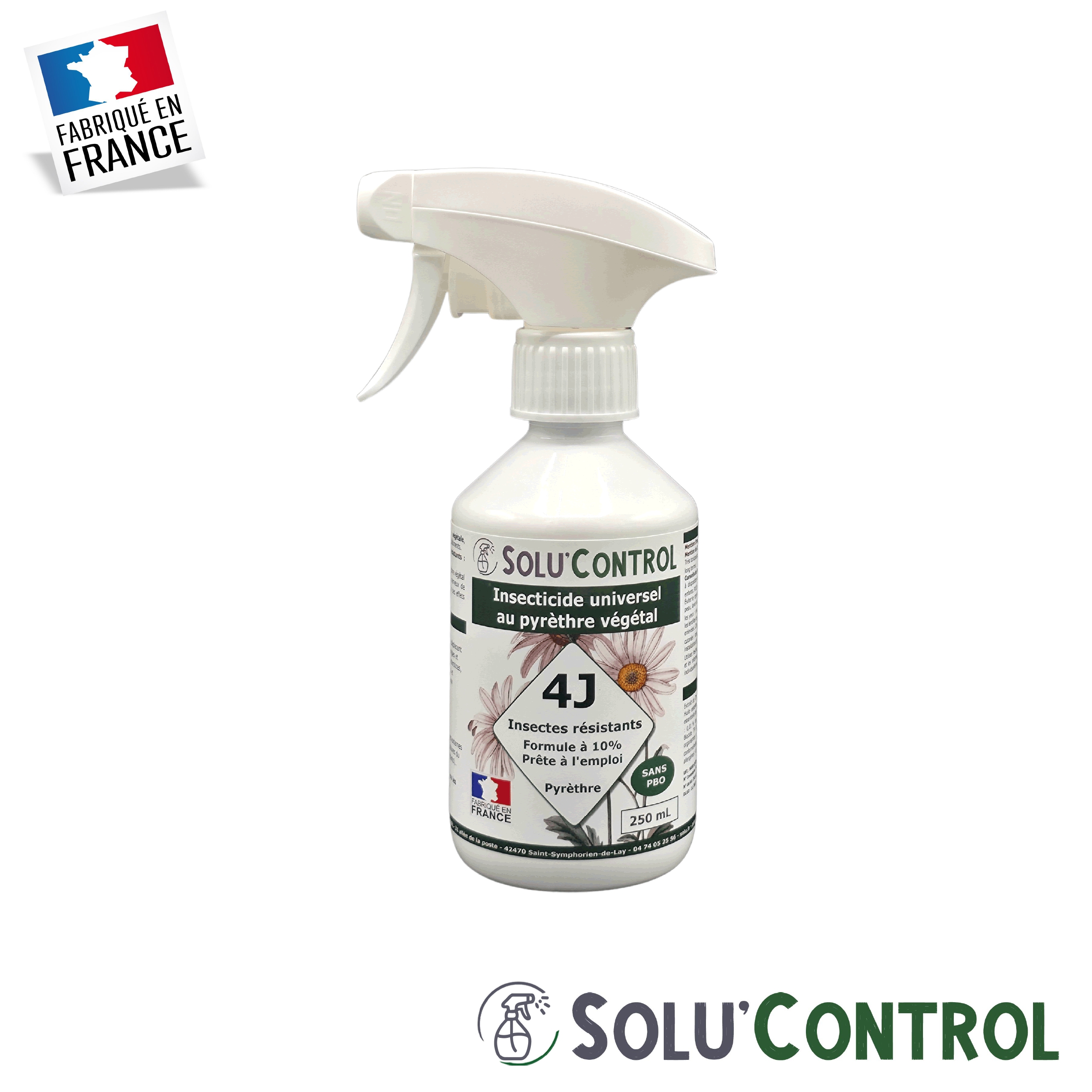 Insecticide 4J PAE - Flacon 250ml