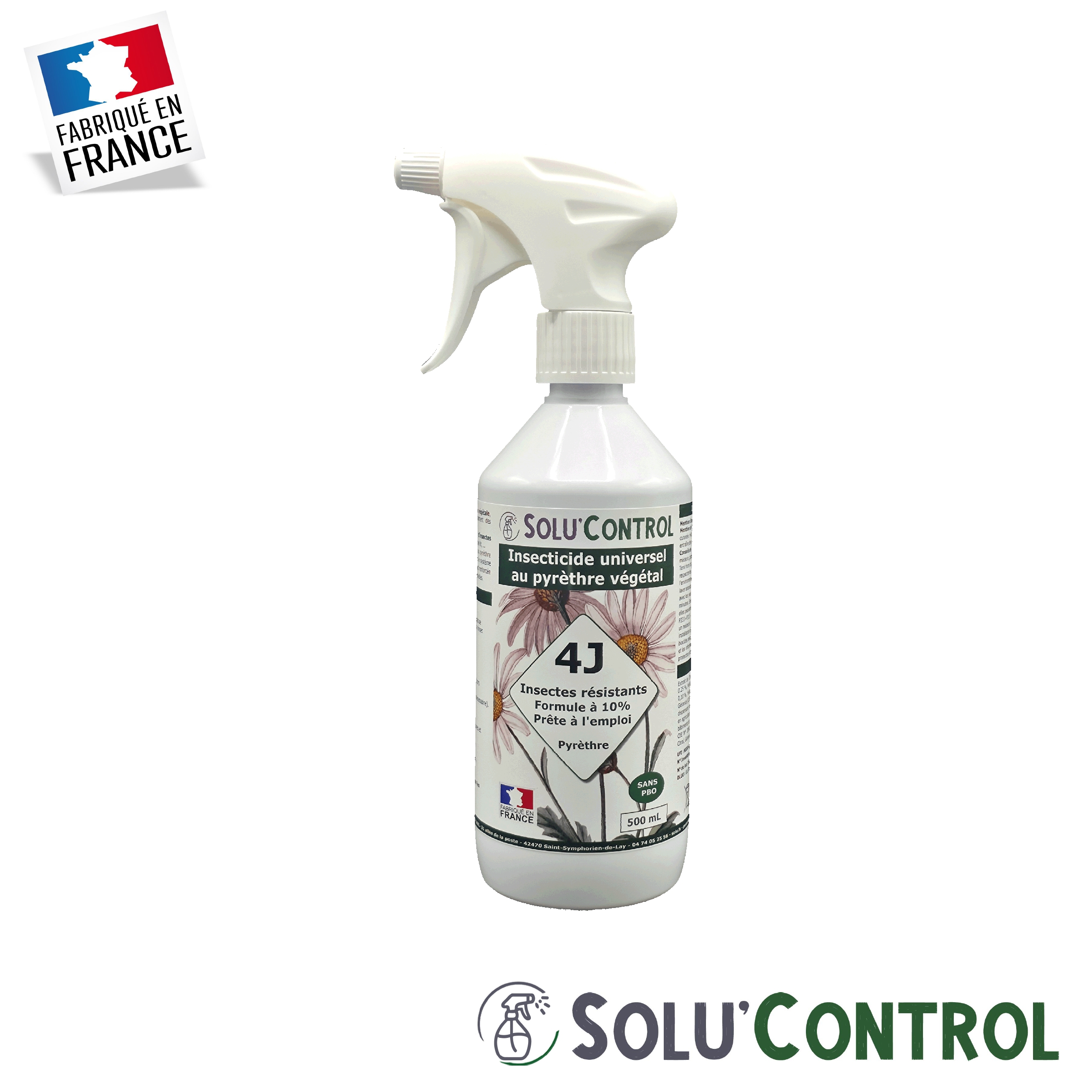 Insecticide 4J PAE - Flacon 500ml