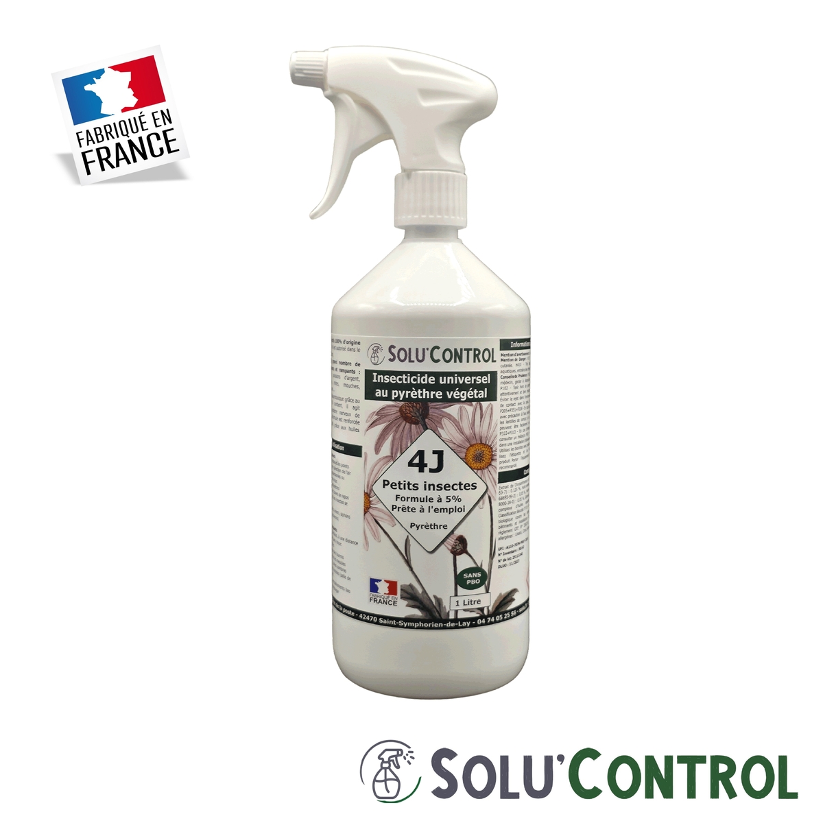 Insecticide 4J PAE - Flacon 1L