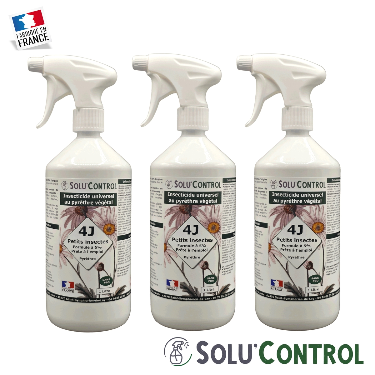 Insecticide 4J PAE - Flacon 3L