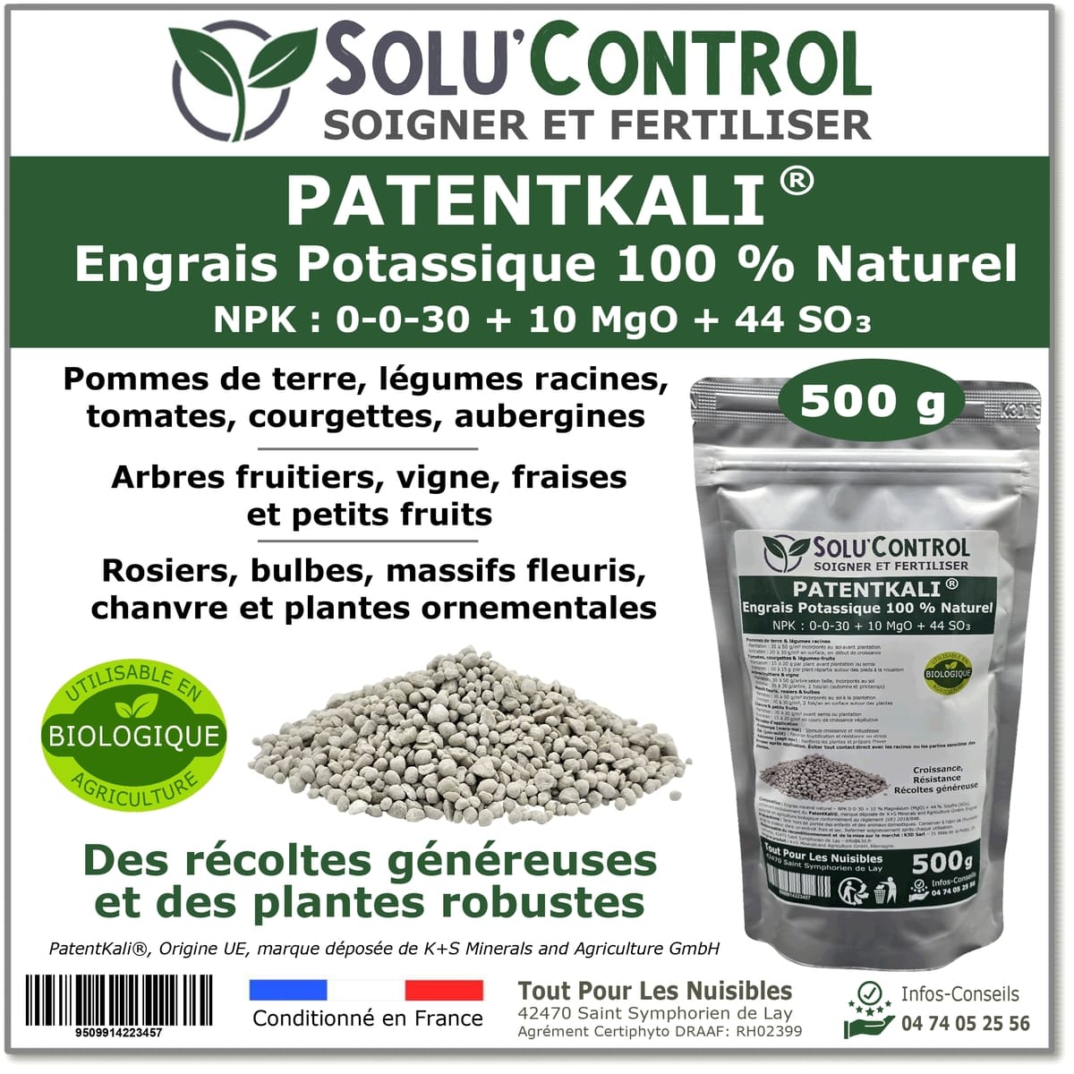 500 gr de PatentKali