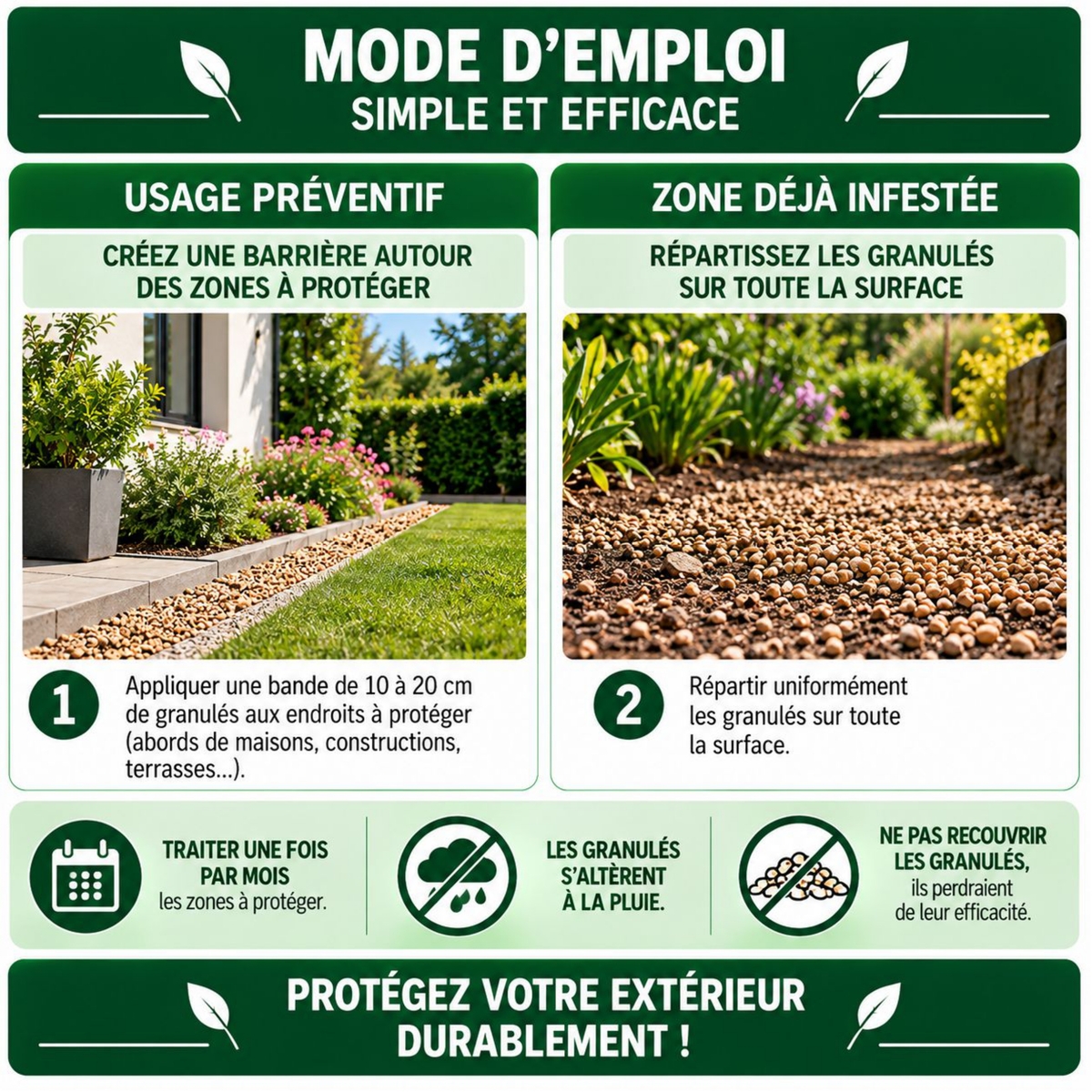 SOLU’CONTROL JARDIN – Répulsif Serpents & Lézards – Mode d'emploi