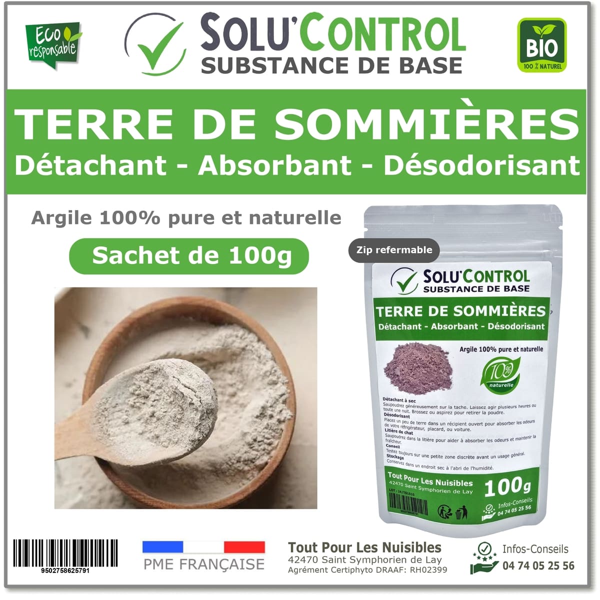 Terre de Sommières SOLU'CONTROL - 100g