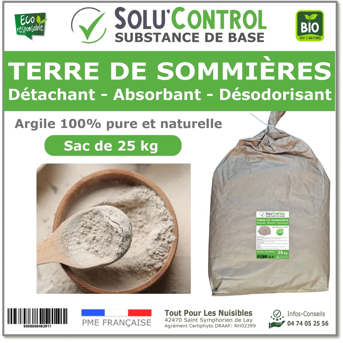 Terre de Sommières SOLU'CONTROL - 25kg