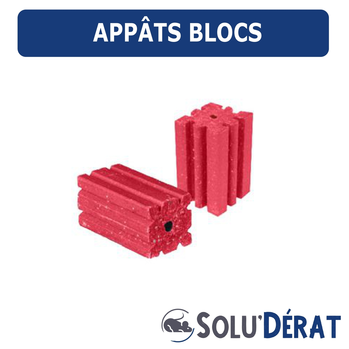 SOLU'DERAT - Appat bloc Stelliox