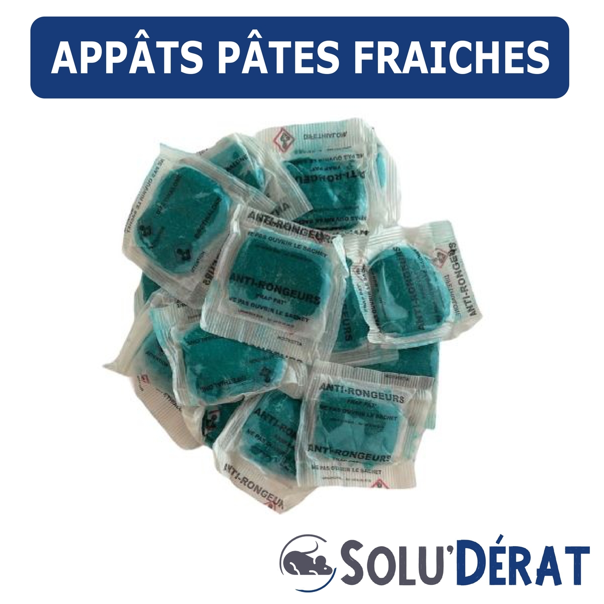 Solu'Dérat -  Appat en pâte fraîch 150g