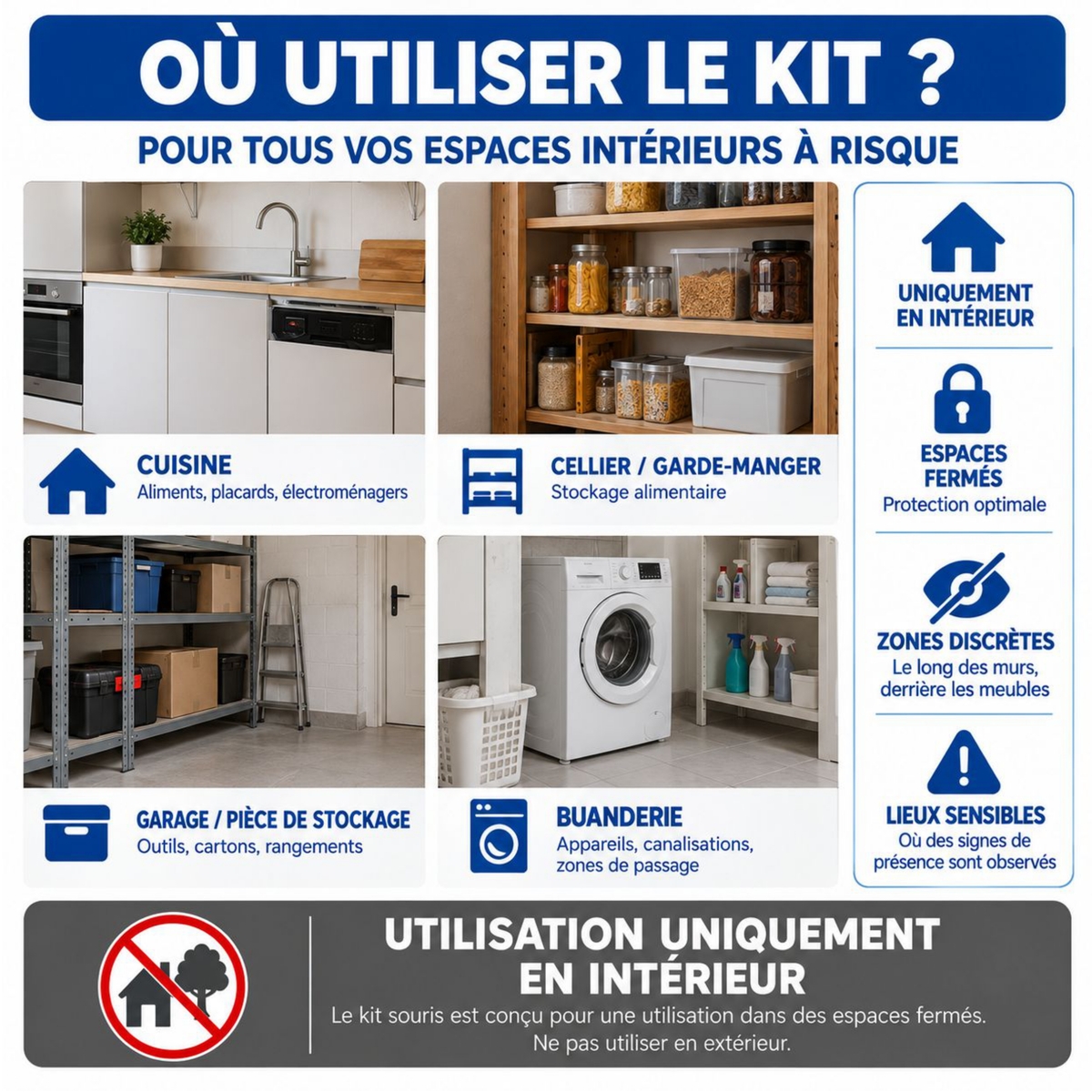 SOLU'DÉRAT - Kit souris - Lieux intervention
