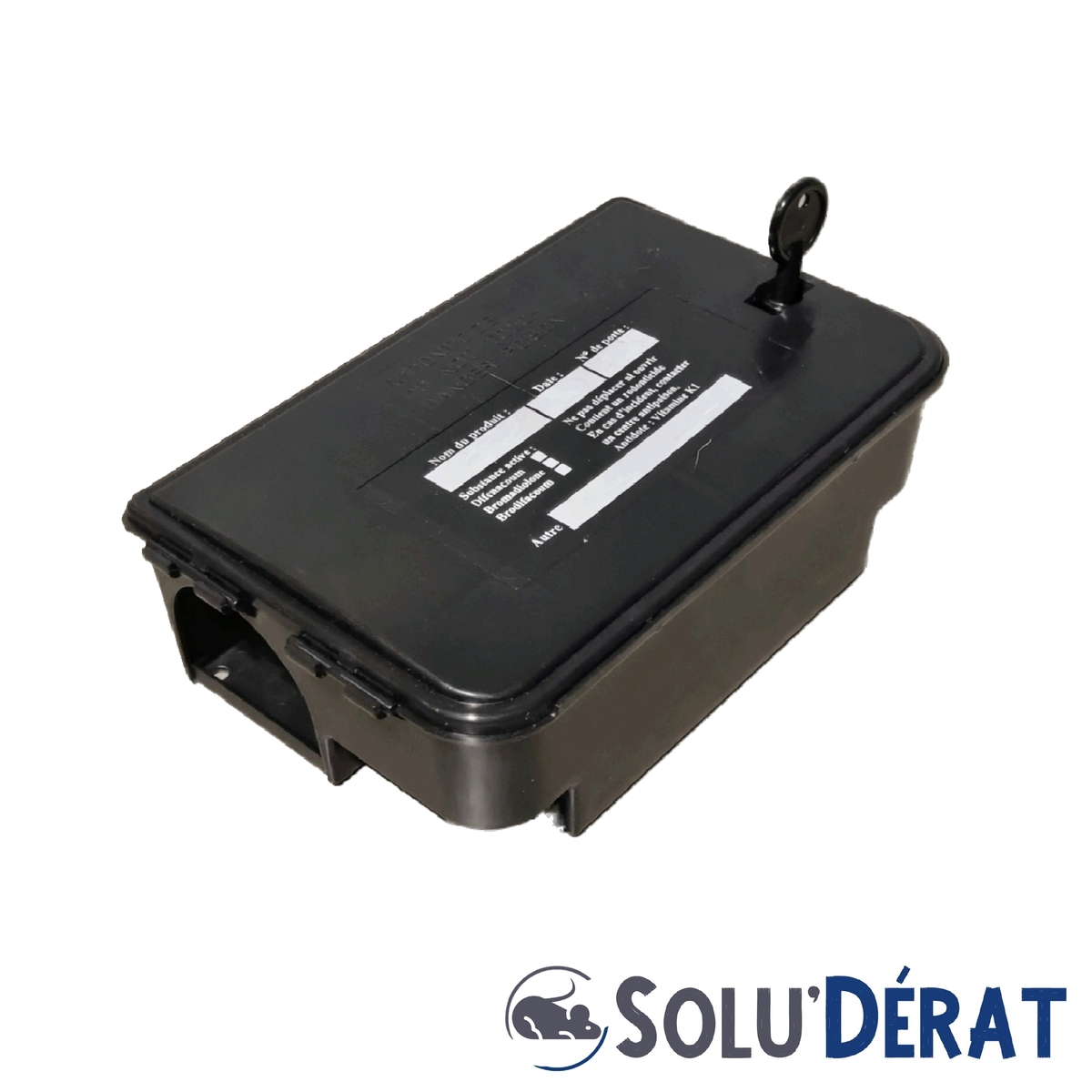SOLU'DERAT - Poste d'appatage Tous rongeurs x1