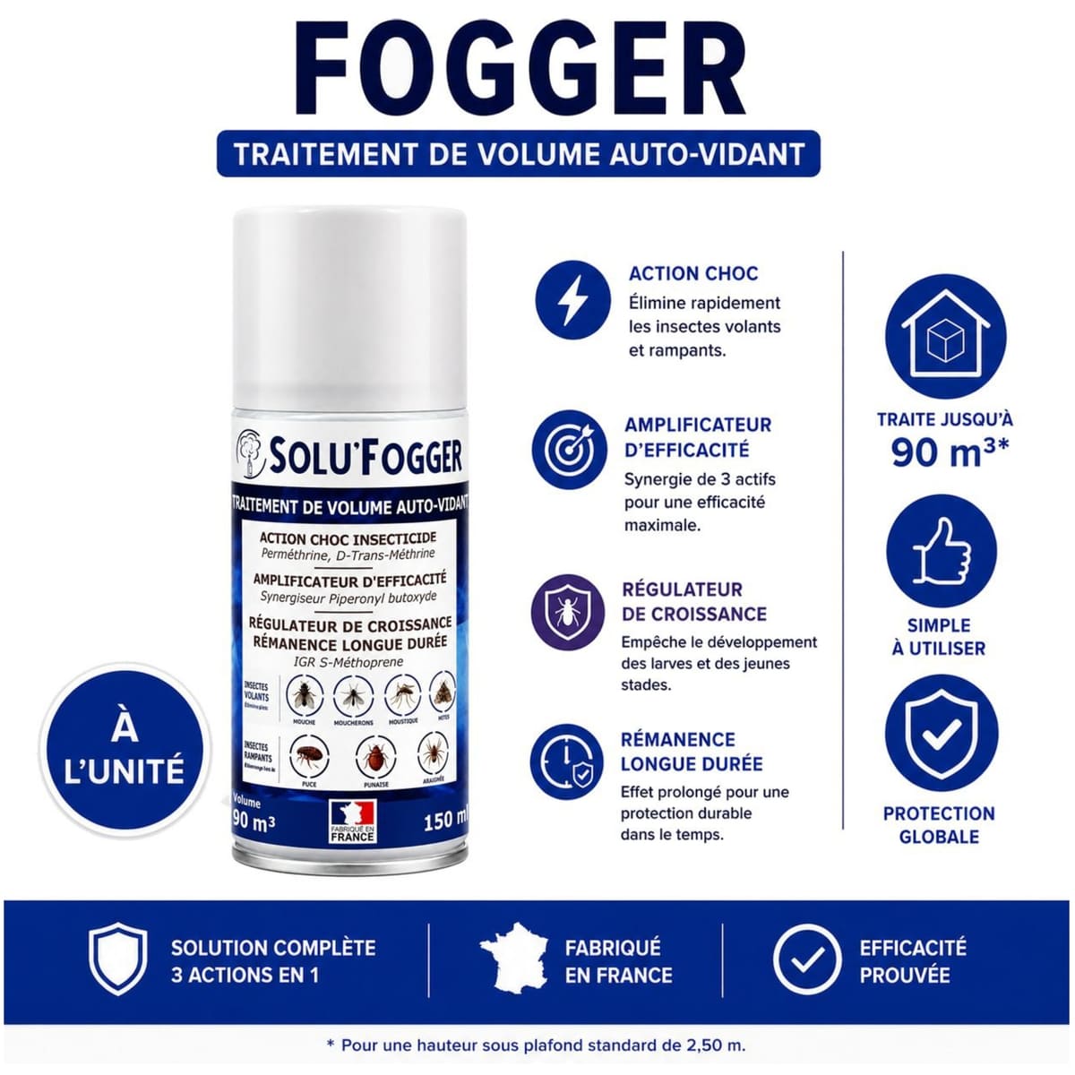 SOLU'FOGGER - Aérosol 150ml