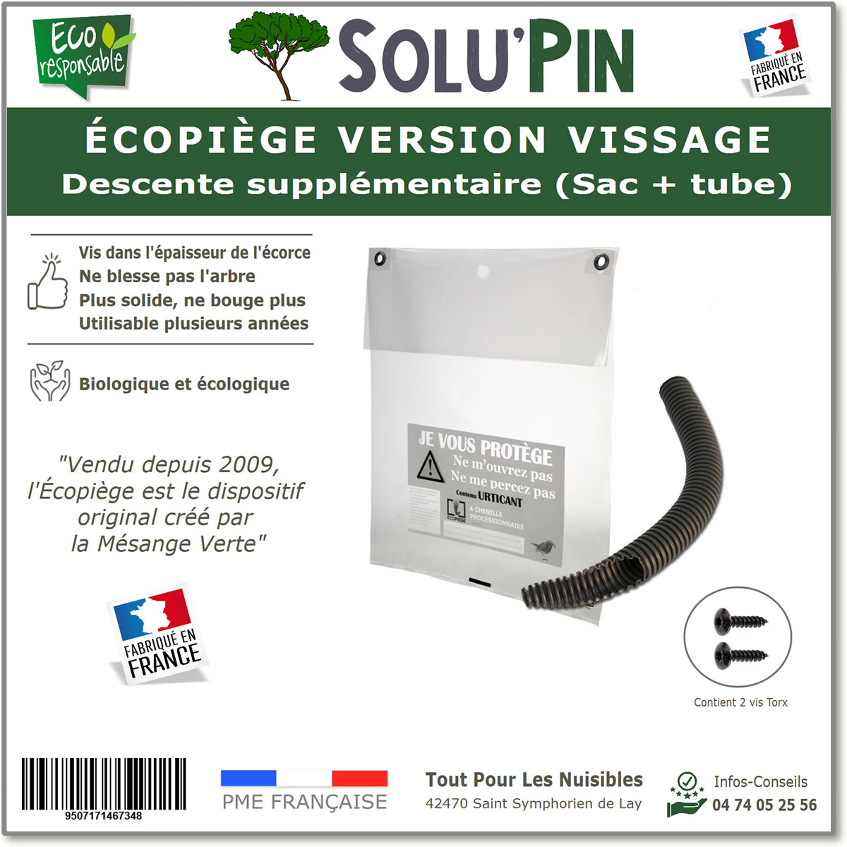 Descente supplémentaire (sac+tube)