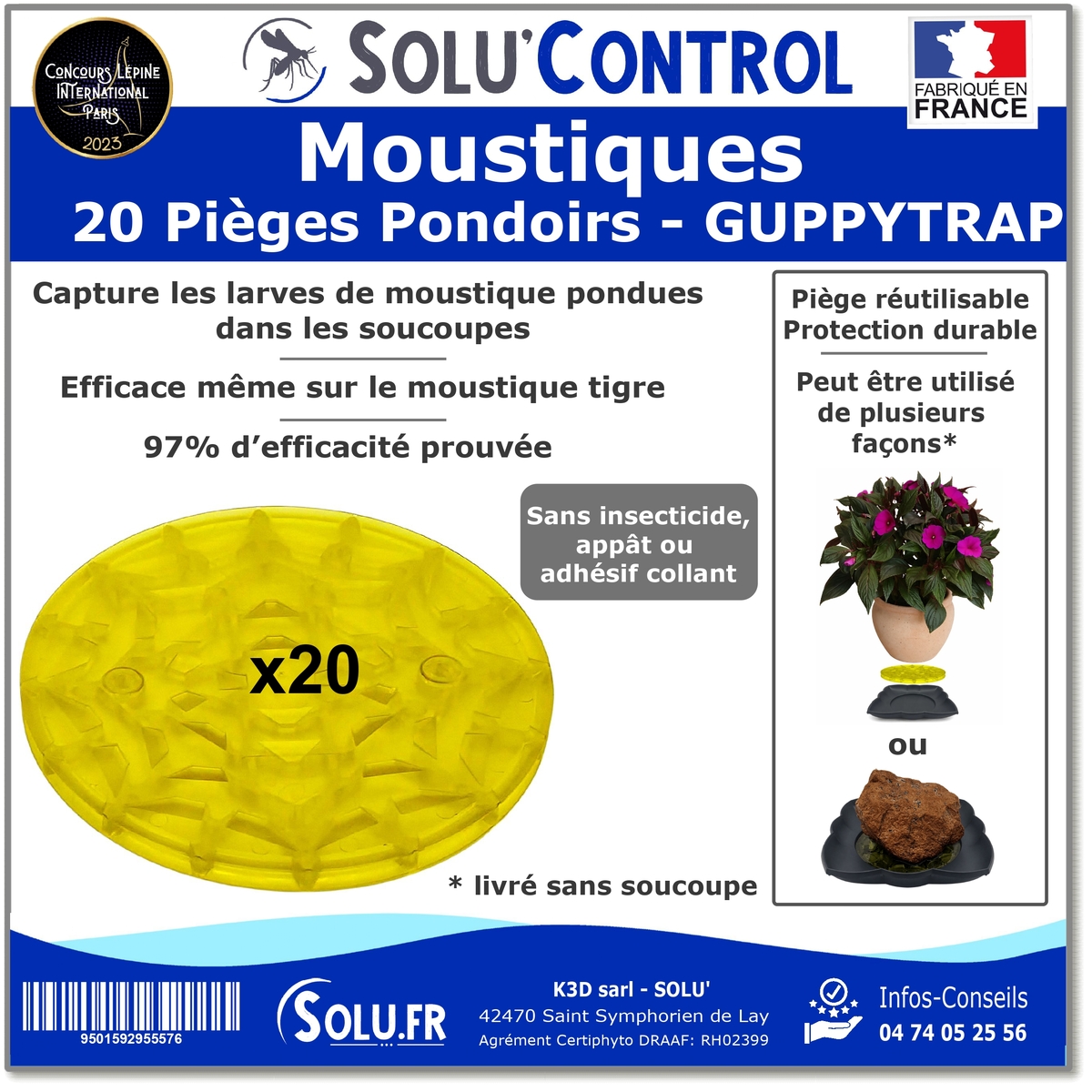 20 Guppy Trap