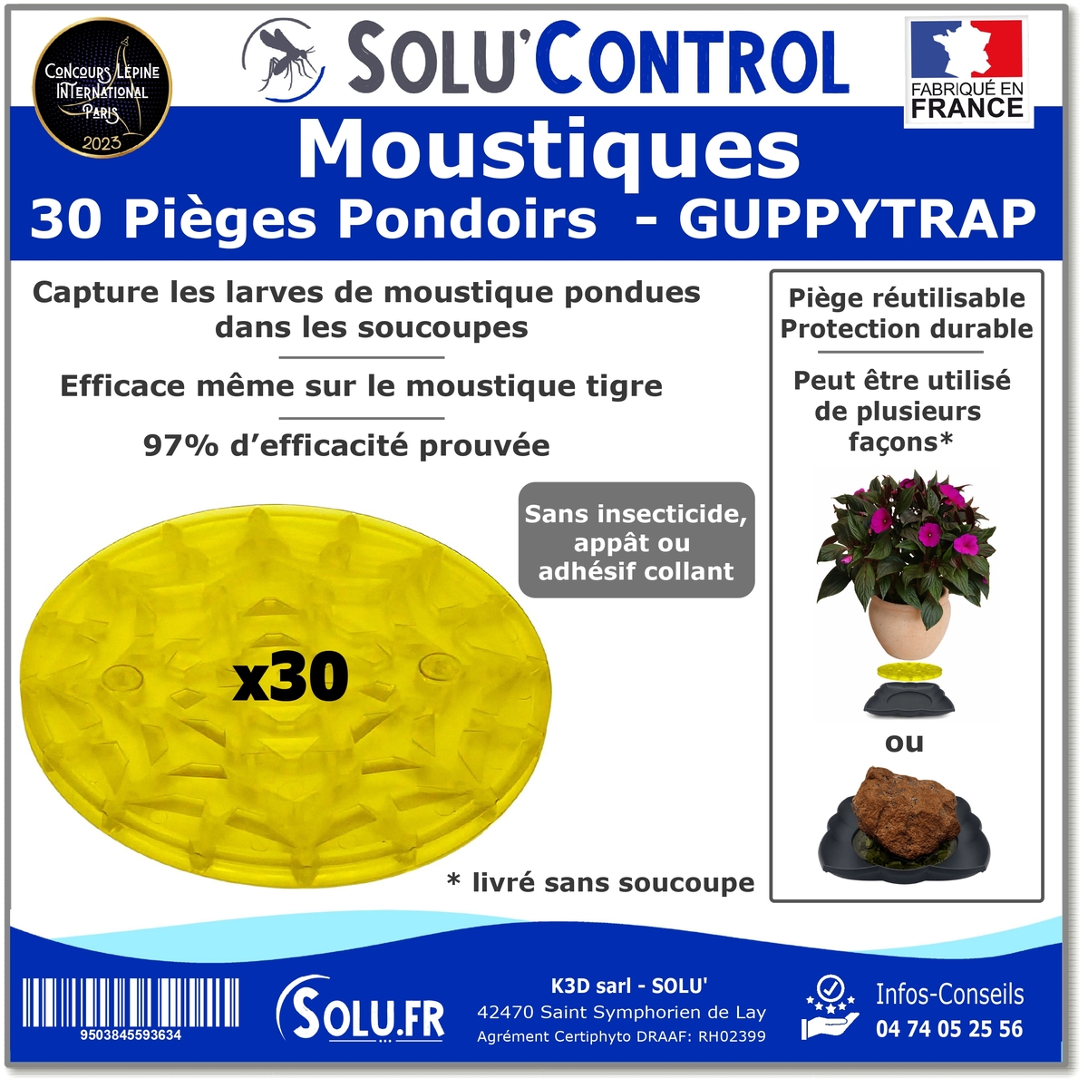30 Guppy Trap
