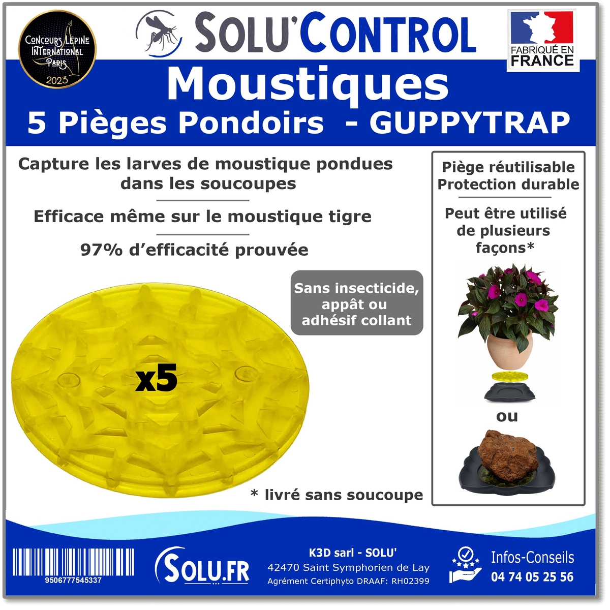 5 Guppy Trap