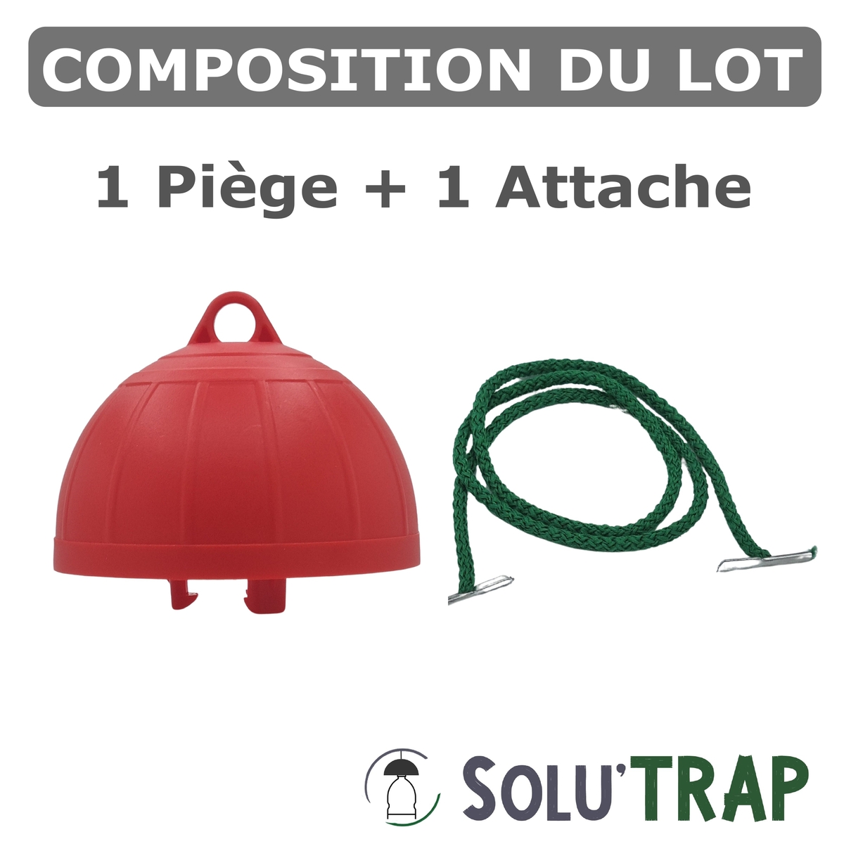 SOLUTRAP - Piège rouge seul