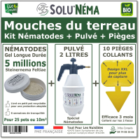 Nématodes (SF) Solunema pour Les mouches du terreaux 5 millions SF