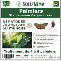 Nématode SC - 50 millions - 4 à 6 palmiers