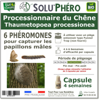 Soluphero - Phéromone processionnaire chêne par 6