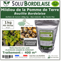 SOLU'BORDELAISE Mildiou de la pomme de terre 500g