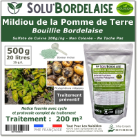 SOLU'BORDELAISE Mildiou de la pomme de terre 500g