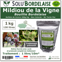 SOLU'BORDELAISE Mildiou de la vigne 1kg