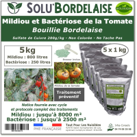 SOLU'BORDELAISE Mildiou et bactériose de la tomate 5kg