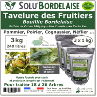 SOLU'BORDELAISE Tavelure des Fruitiers 3kg
