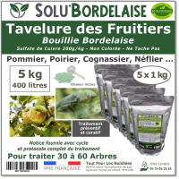 SOLU'BORDELAISE Tavelure des Fruitiers 5kg