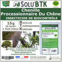 SOLU'BTK Processionnaire du chêne 15g